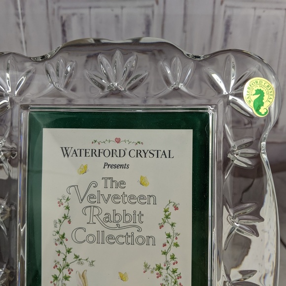 Waterford Crystal Velveteen rabbit picture frame p - Picture 2 of 5